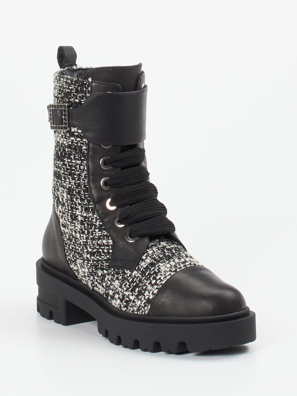 Schnürstiefelette schwarz 1725007000106