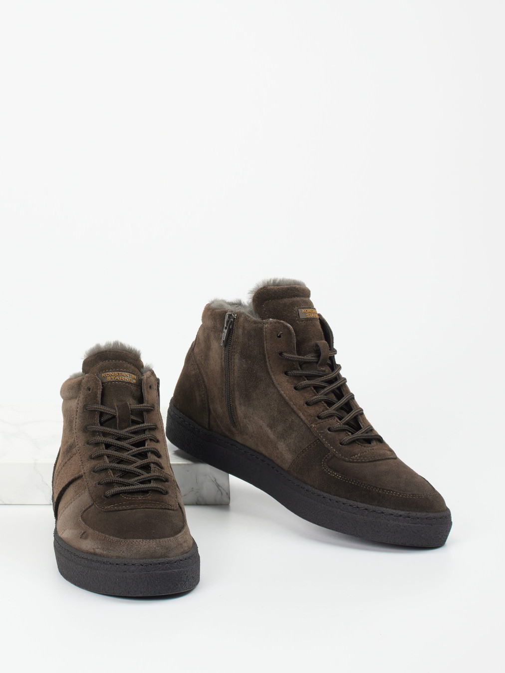 Fell Wintersneaker braun 4861209050804