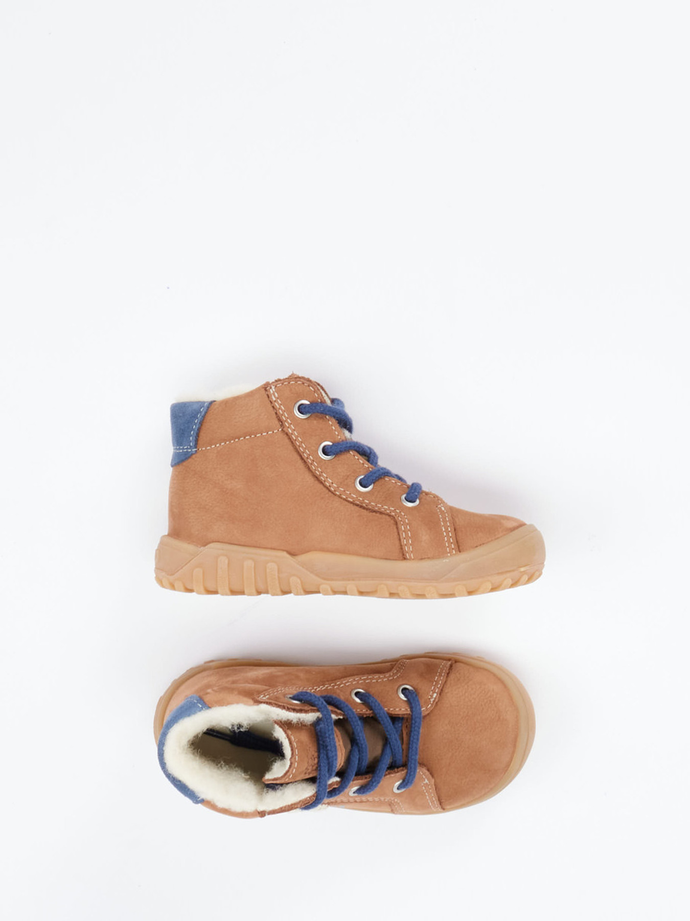 Lauflern-Schnürboot gefüttert braun 6805289002004