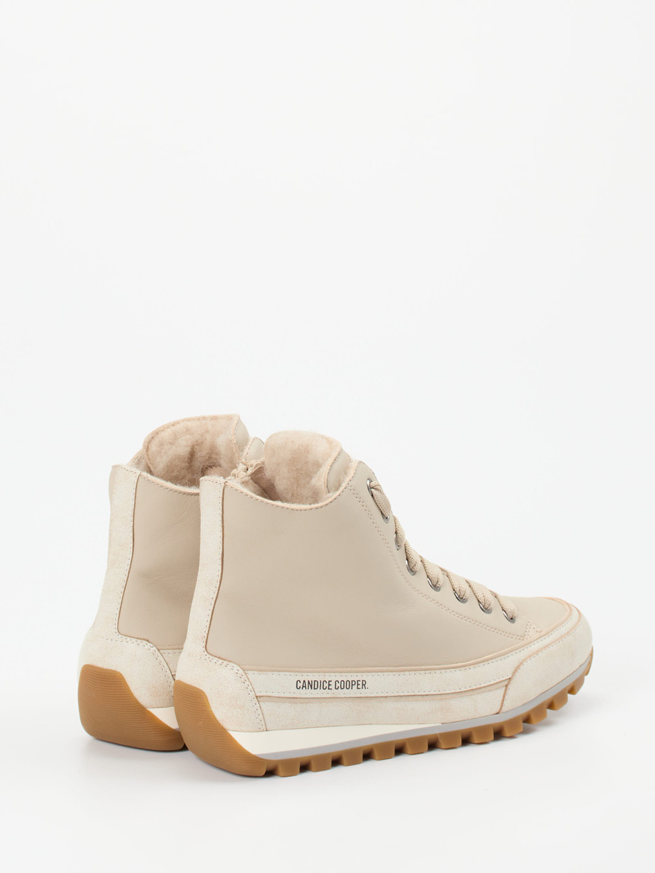 Schnürstiefelette beige 1803399000303