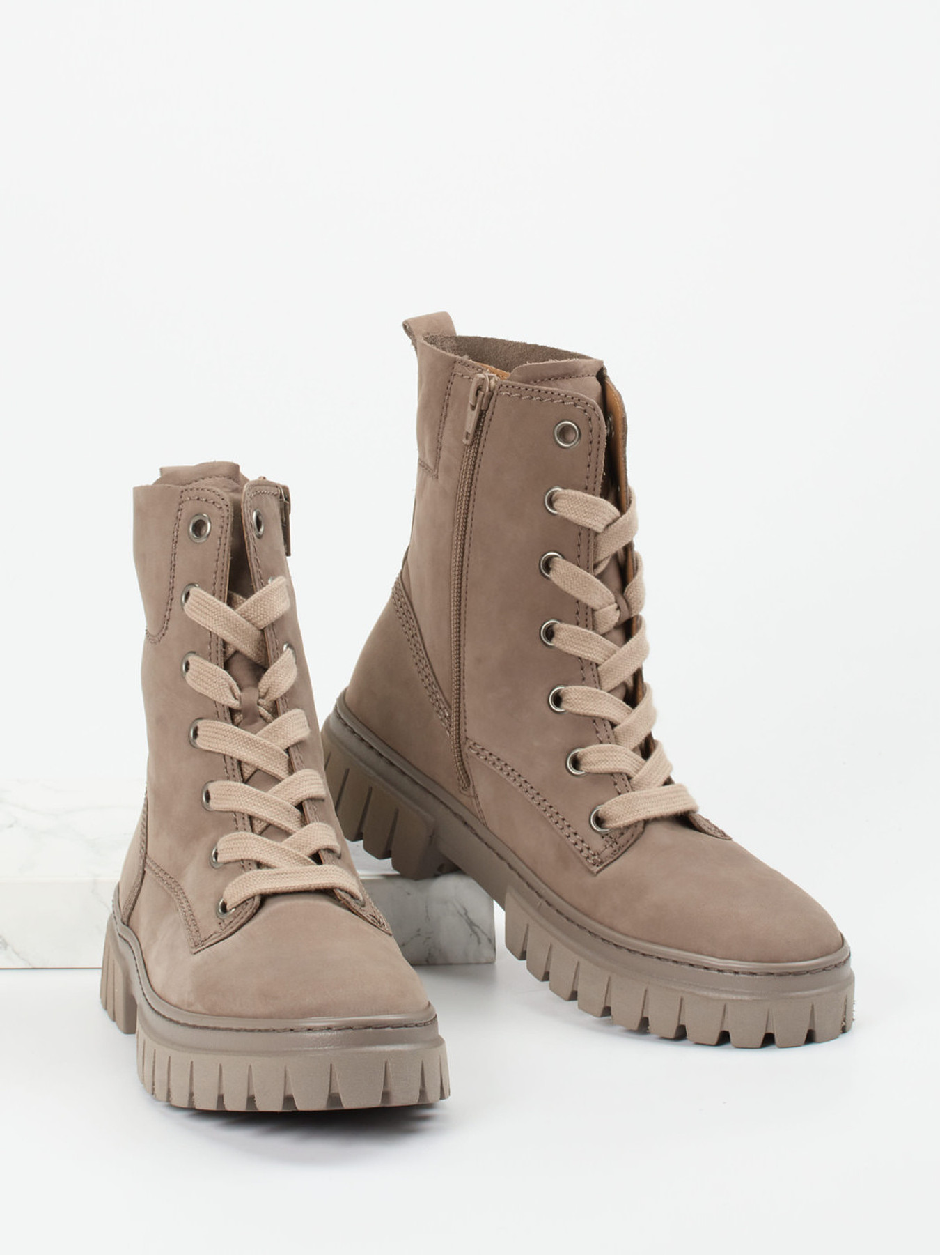 Schnürstiefelette beige 2751349001704