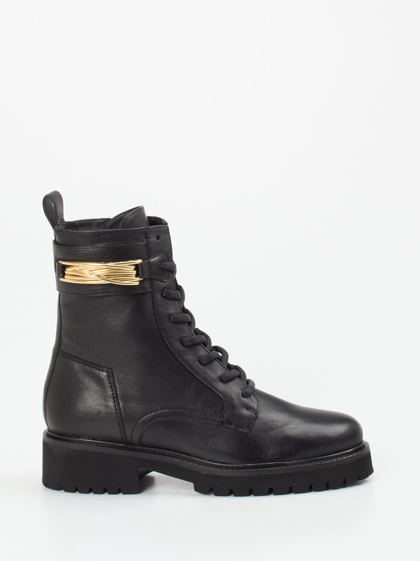 Schnürstiefelette schwarz 1725009009901