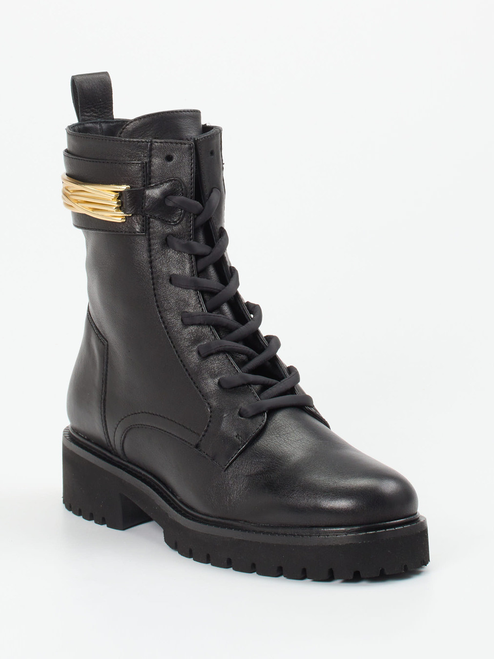 Schnürstiefelette schwarz 1725009009906