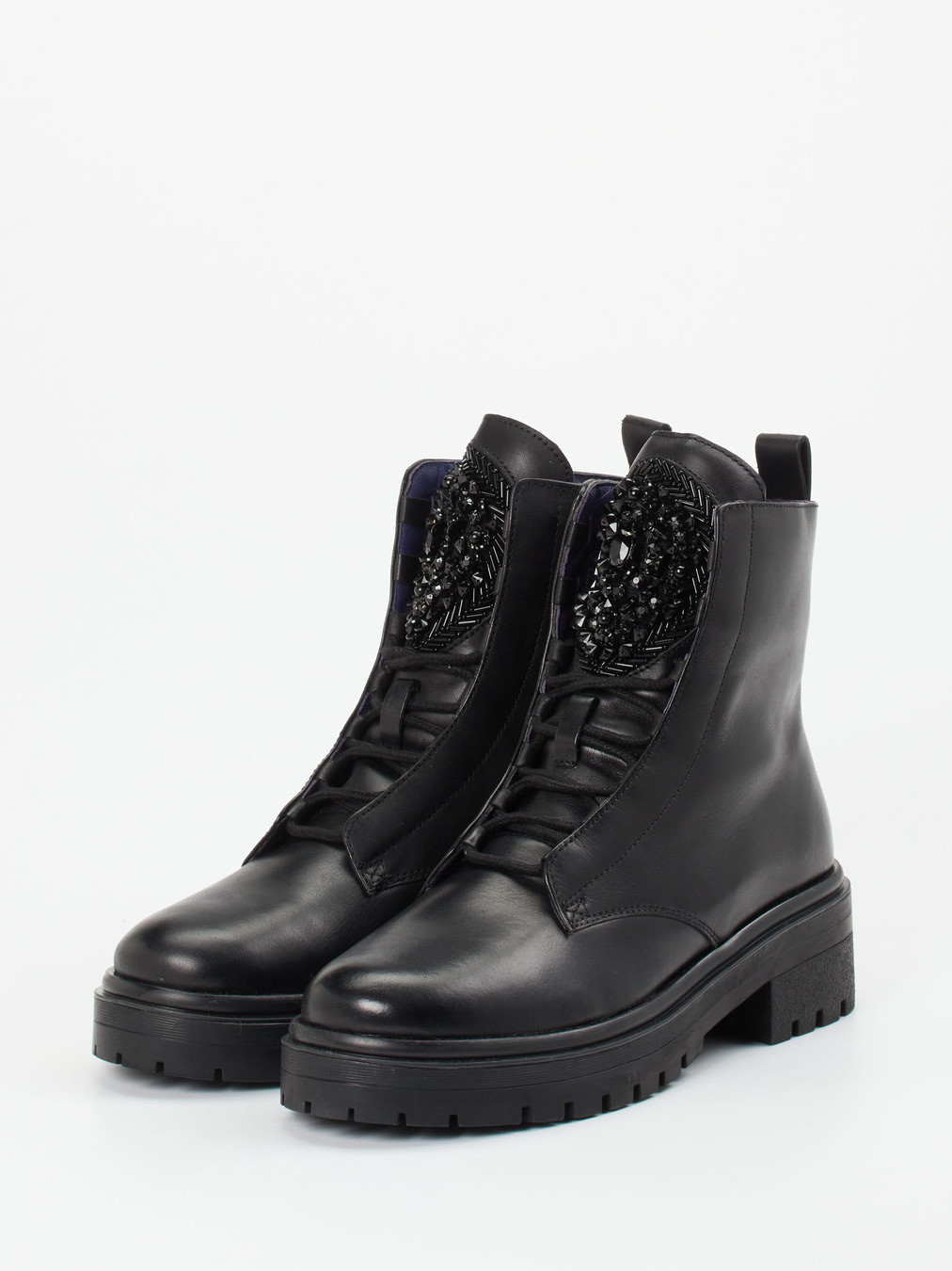 Schnürstiefelette schwarz 1723009018502