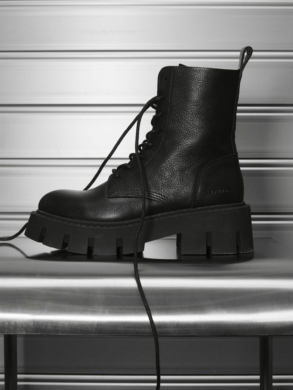 Schnürstiefelette schwarz 1727009003202