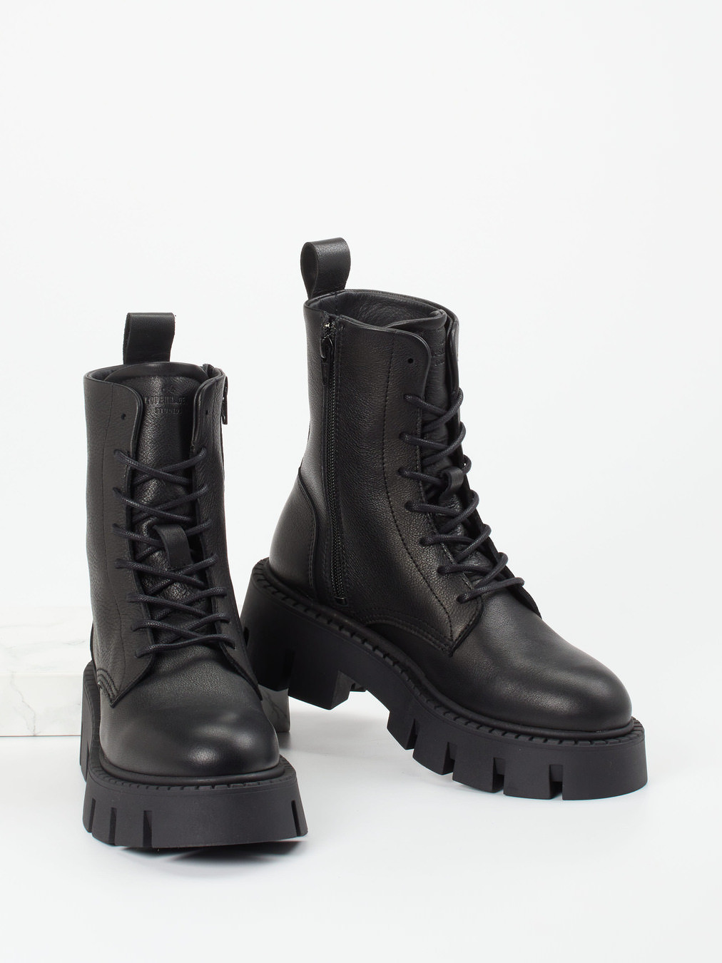 Schnürstiefelette schwarz 1727009003204