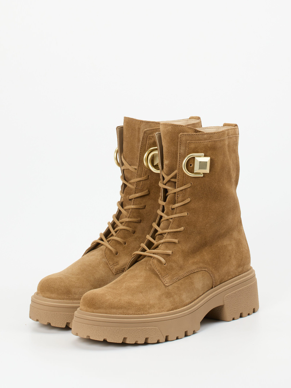 Schnürstiefelette braun 1725229000502