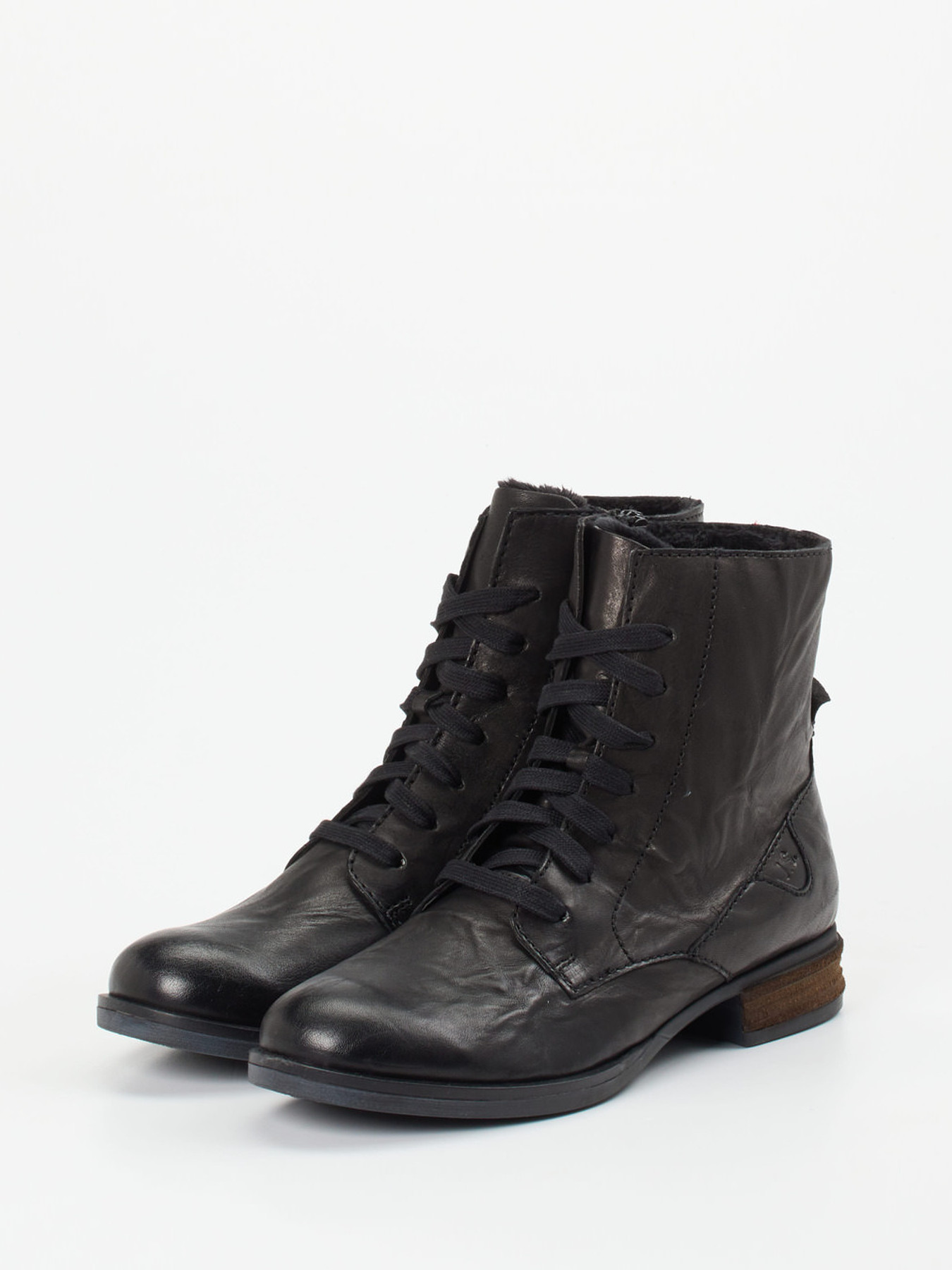 Schnürstiefelette schwarz 1723009018202