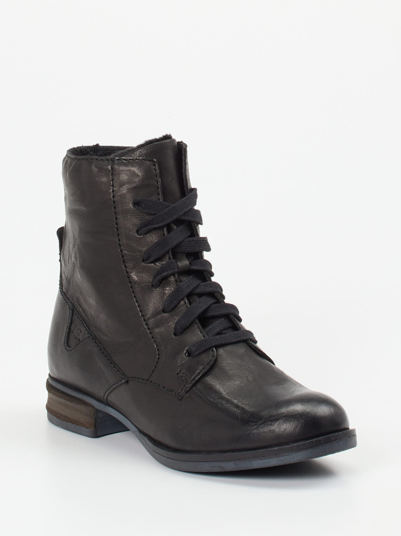 Schnürstiefelette schwarz 1723009018206