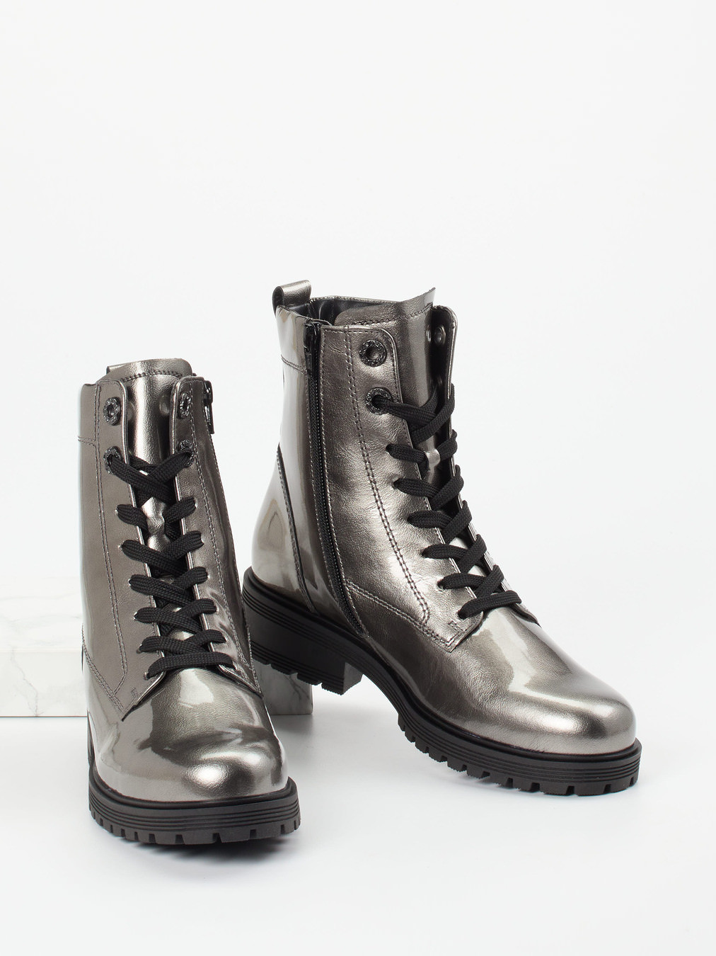 Schnürstiefelette grau 2751429005004