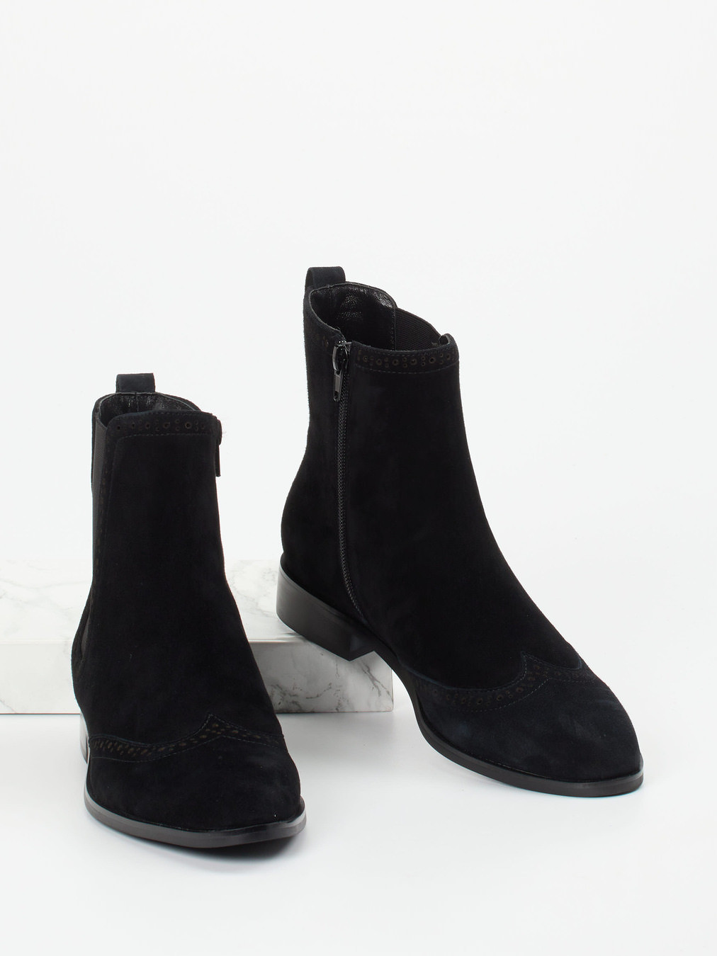 Stiefelette schwarz 1711009033404