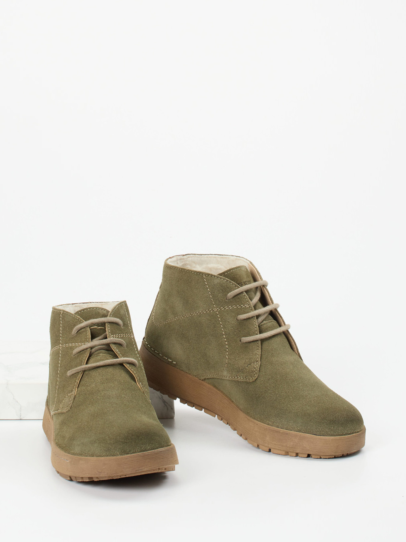 Schnürstiefelette grün 1803629000104