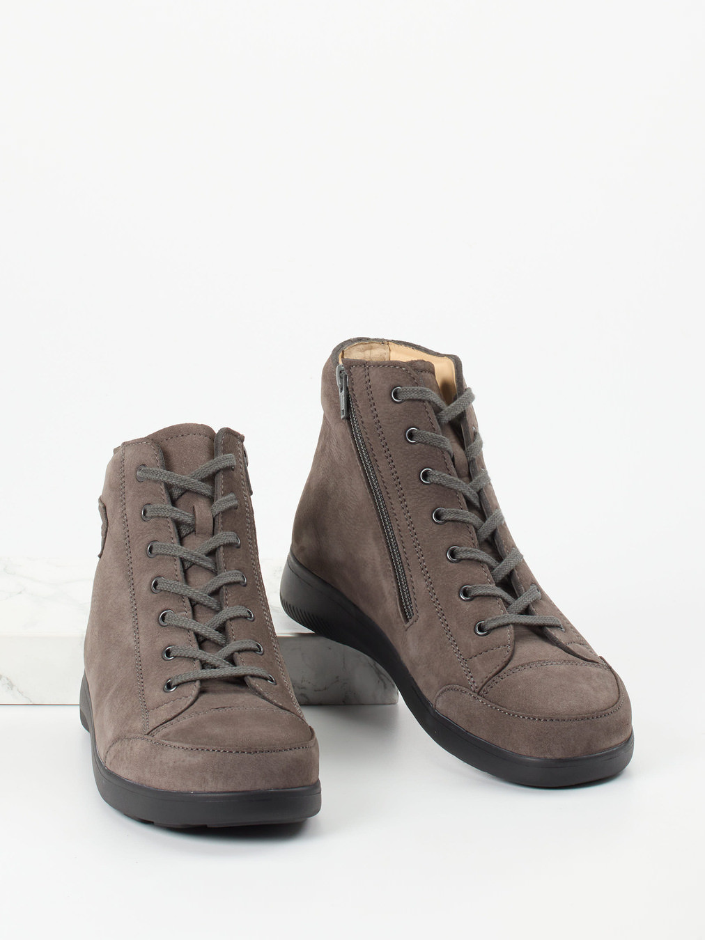 Schnürstiefelette grau 2751409003304