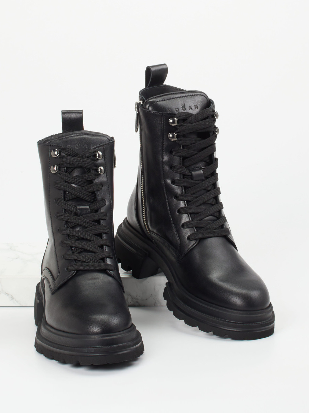 Schnürstiefelette schwarz 1725009009204