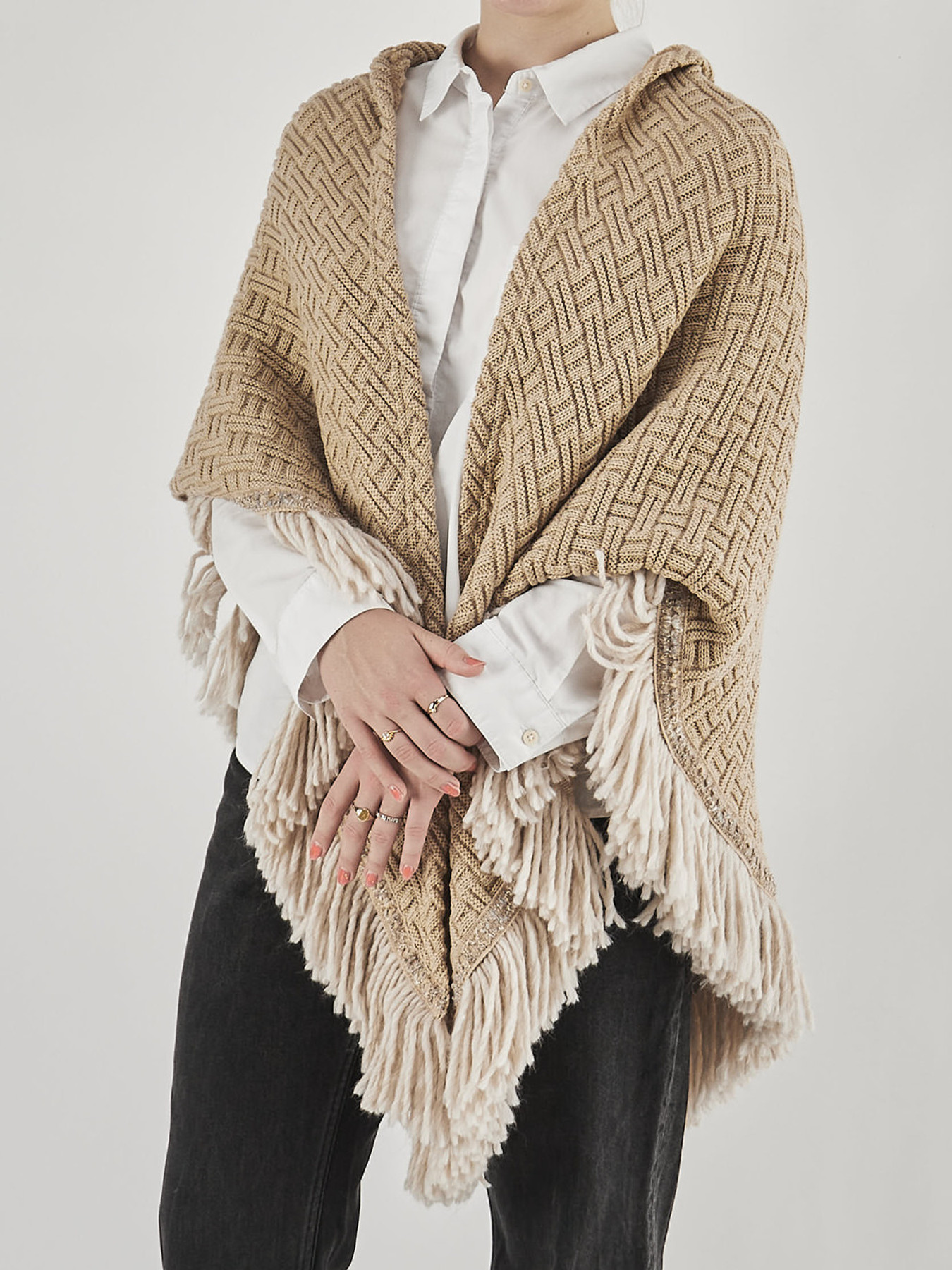 Poncho beige 9330359000406