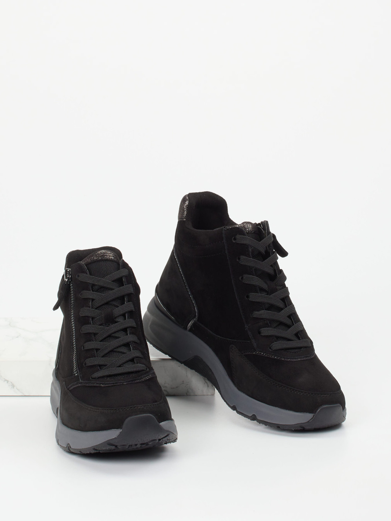 Schnürstiefelette schwarz 2751009035704