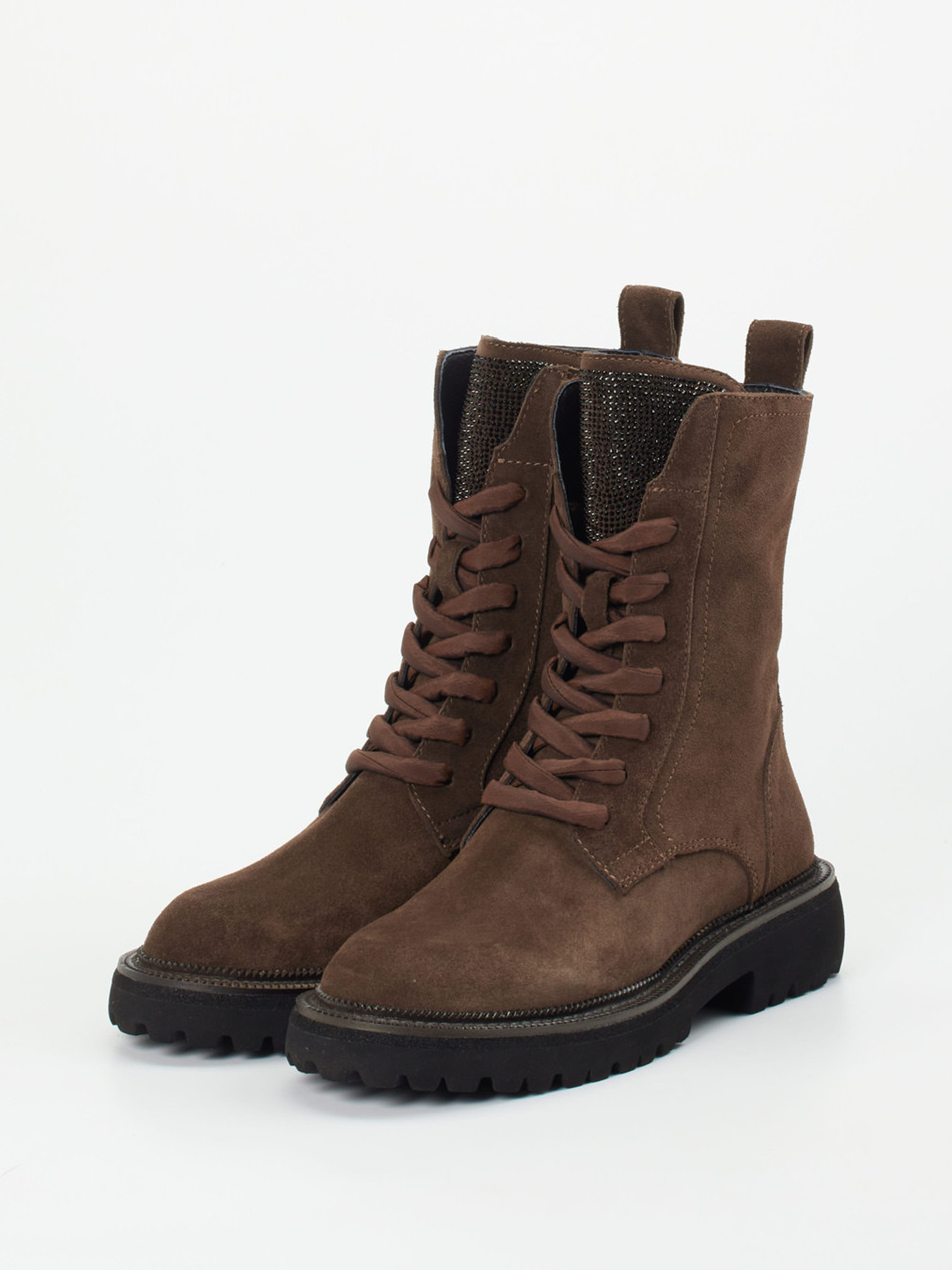 Schnürstiefelette braun 1725209000602