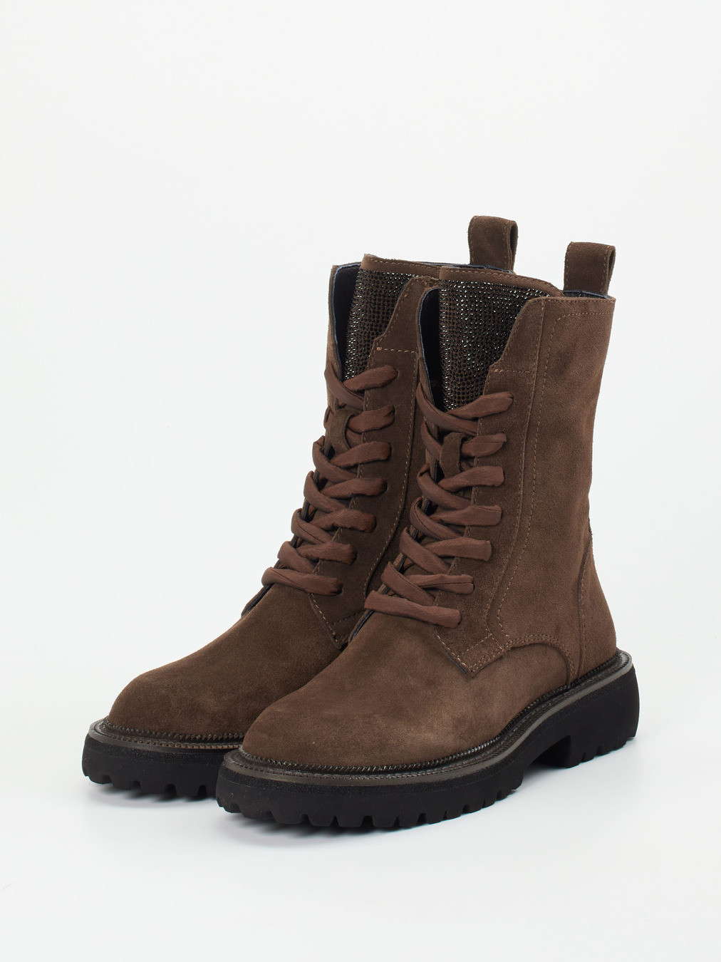 Schnürstiefelette braun 1725209000602