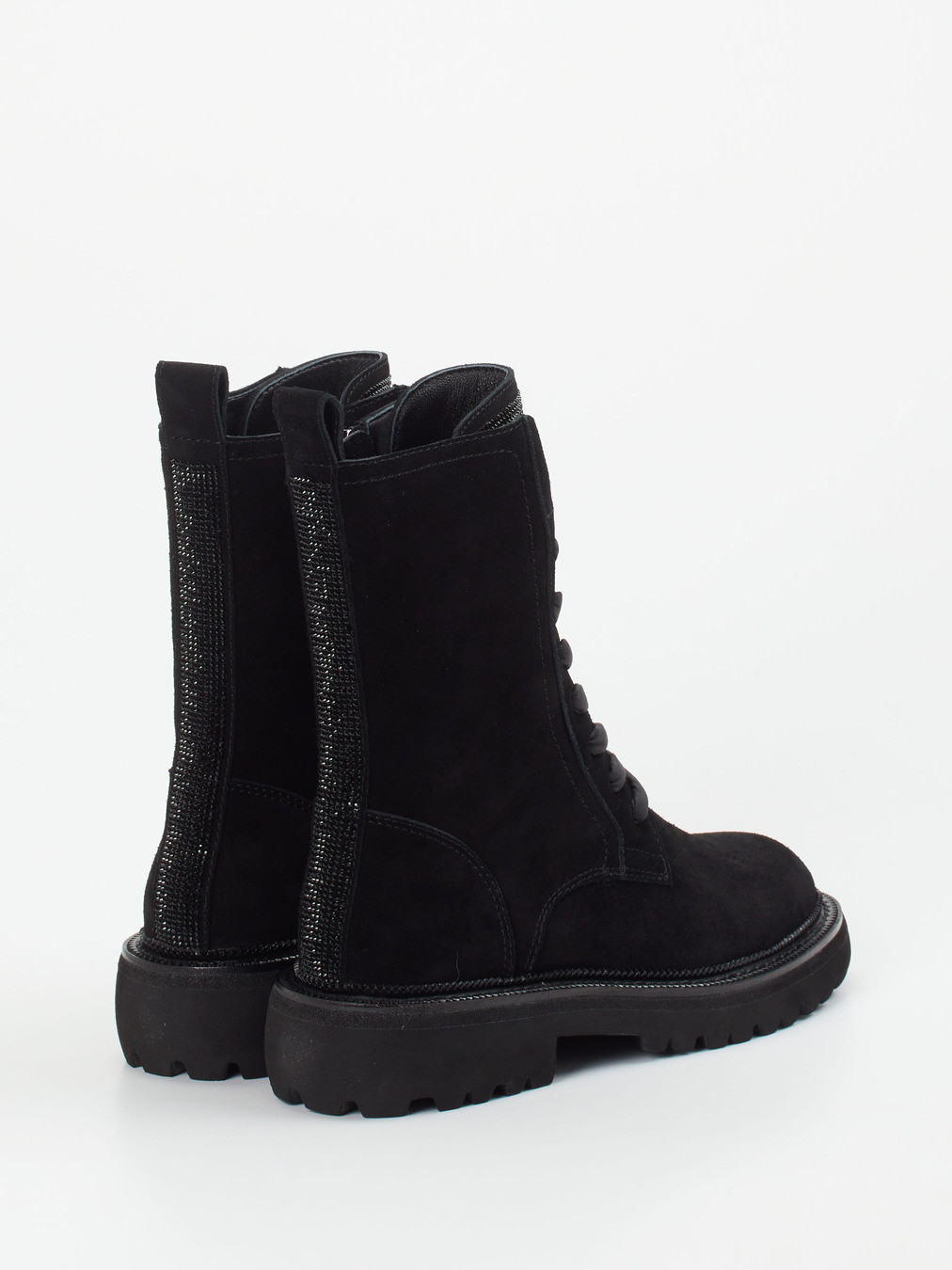 Schnürstiefelette schwarz 1725009009503