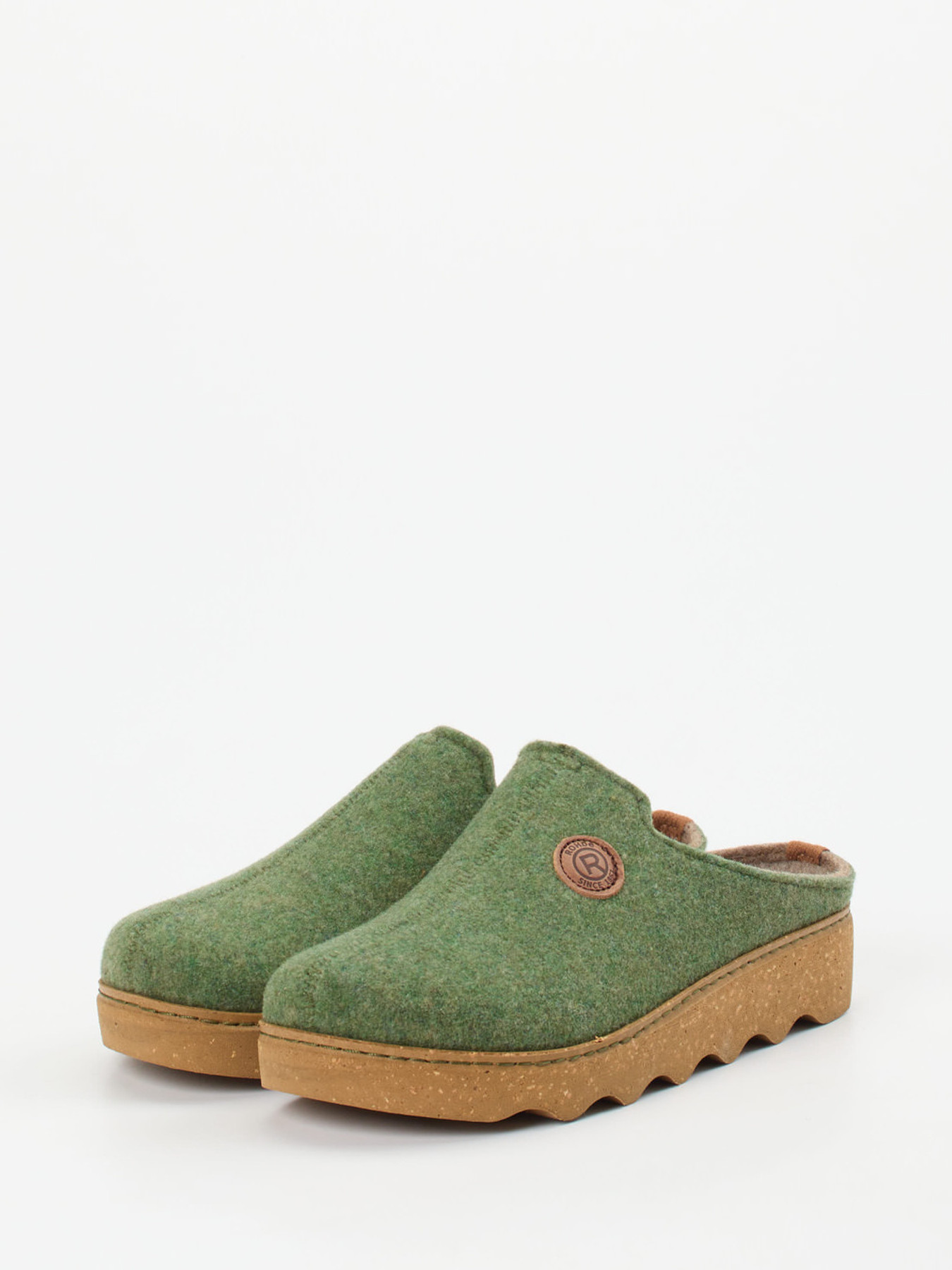 Hausschuh grün 7163659001702