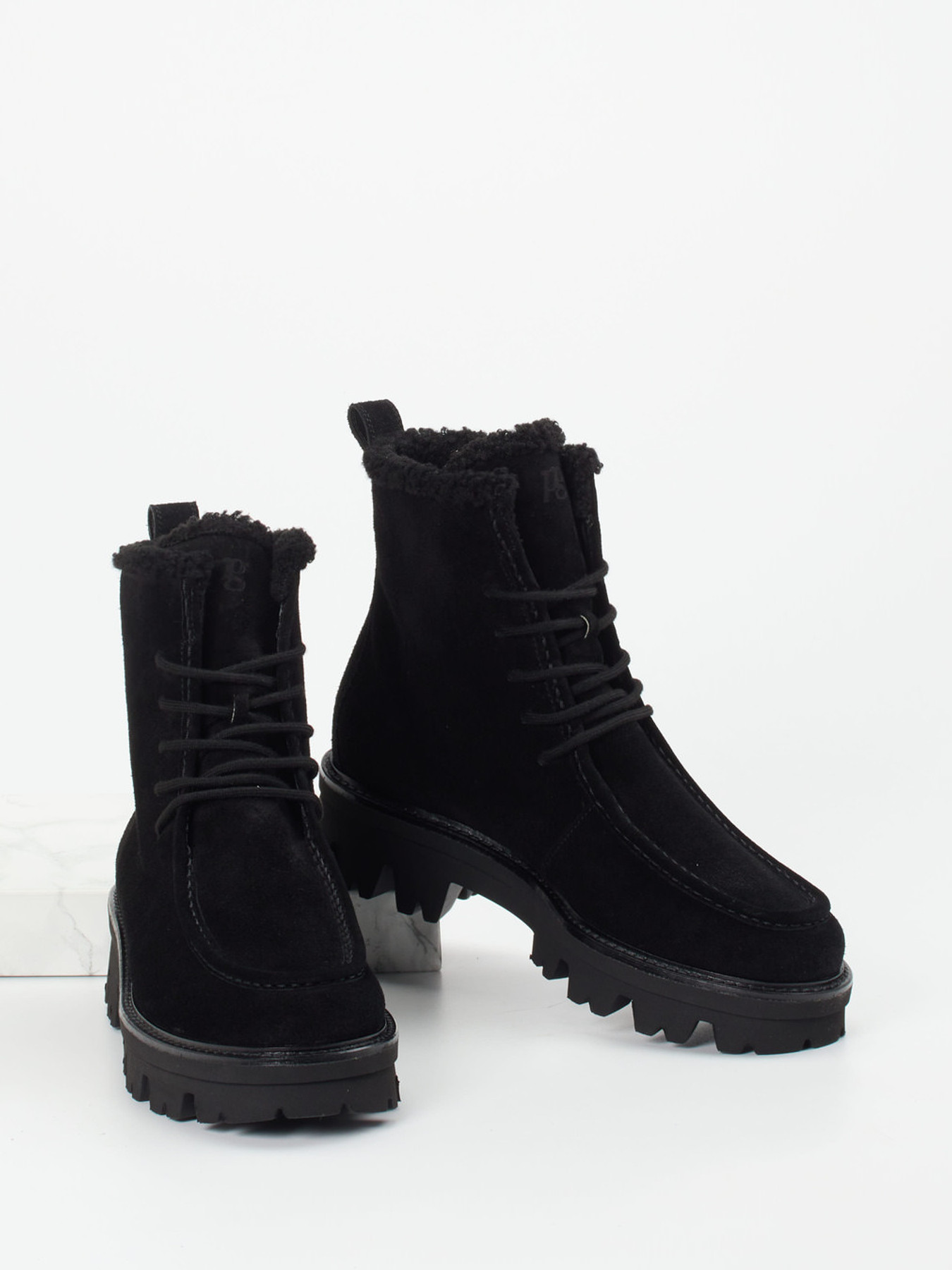 Schnürstiefelette schwarz 1803009004604