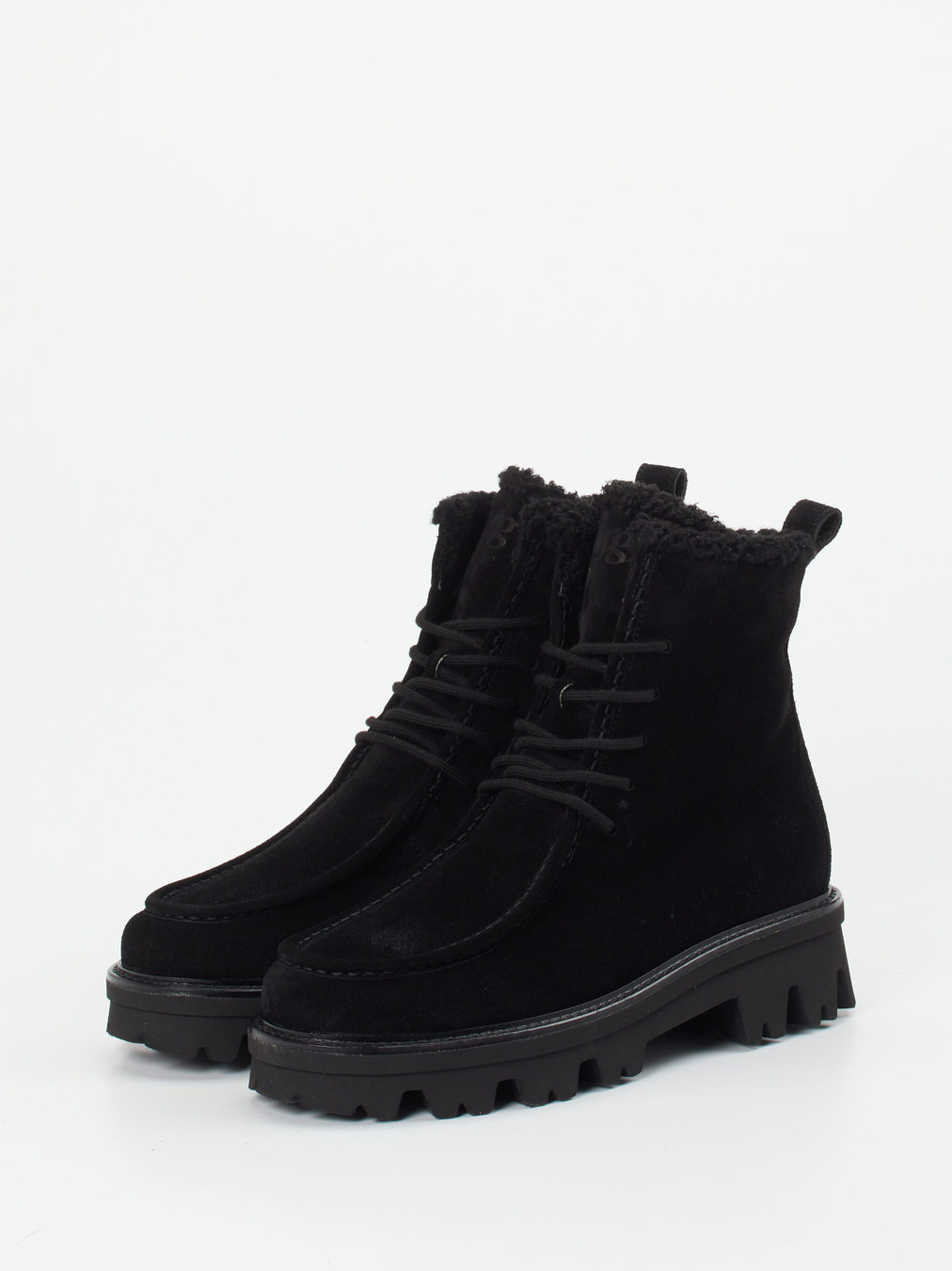 Schnürstiefelette schwarz 1803009004602