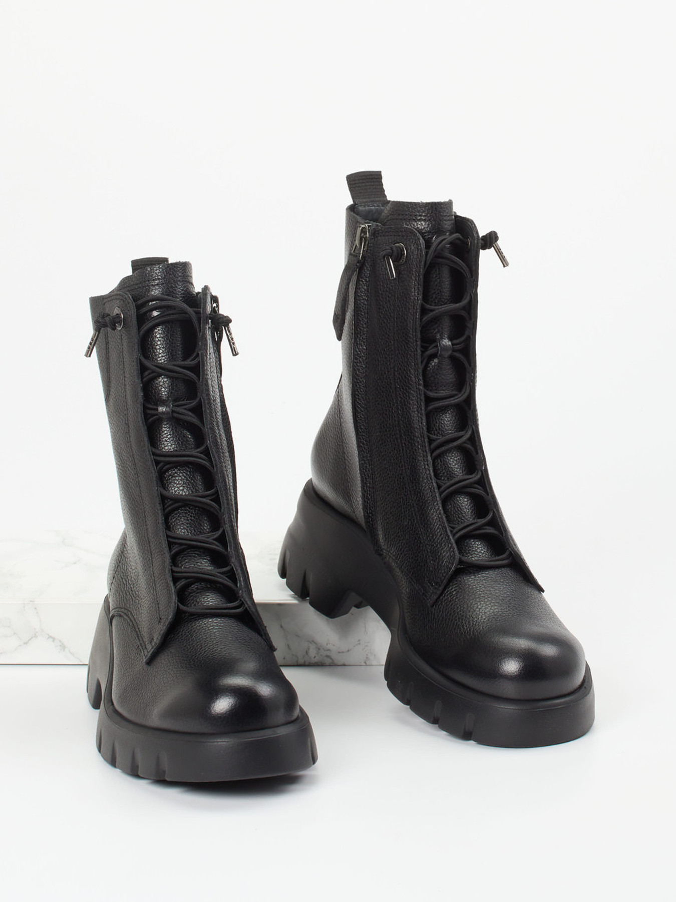 Schnürstiefelette schwarz 1725009009804