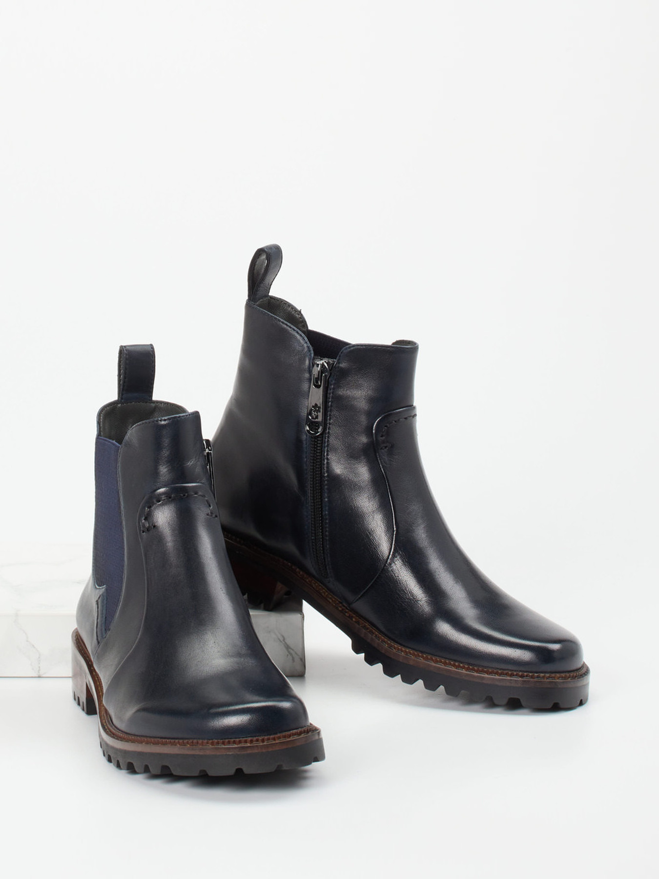 Stiefelette blau 1713109008104