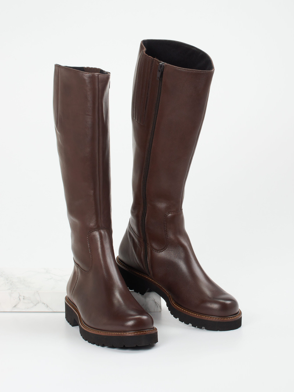 Stiefel Weitschaft braun 2762209001104