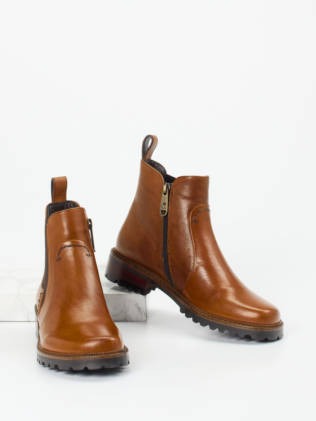 Stiefelette braun 1713289007404