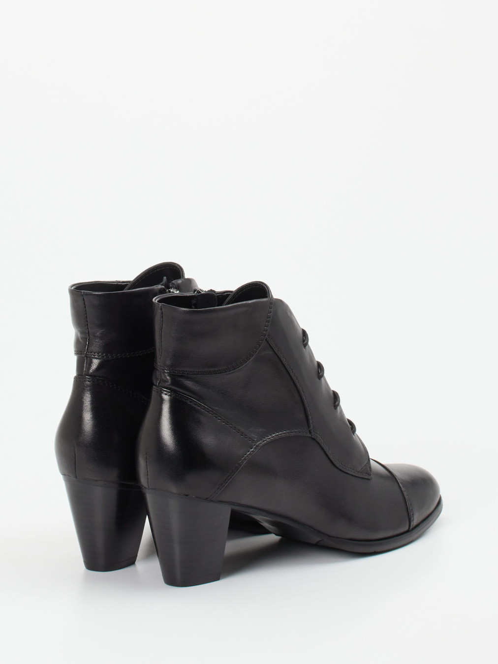 Schnürstiefelette schwarz 1707009002203