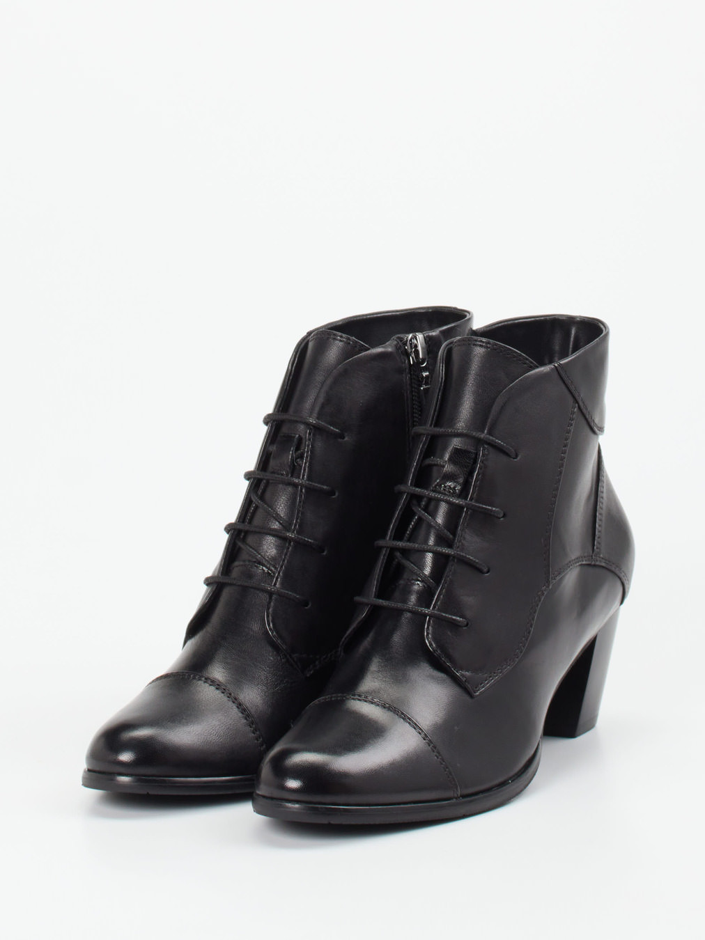 Schnürstiefelette schwarz 1707009002202