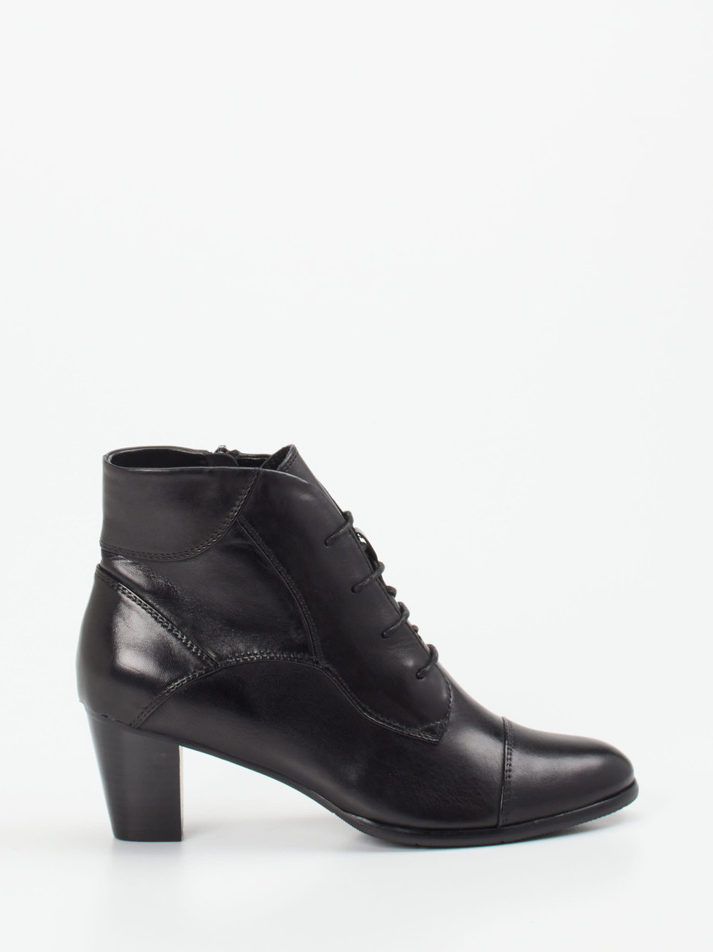 Schnürstiefelette schwarz 1707009002201