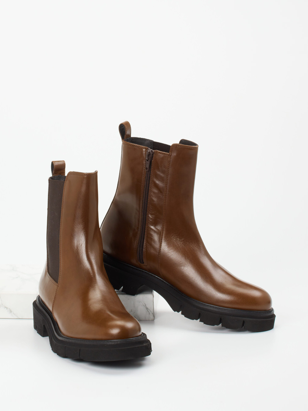 Stiefelette braun 1733229001304