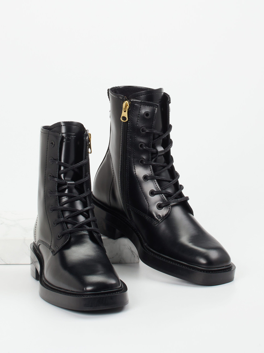 Schnürstiefelette schwarz 1723009017204