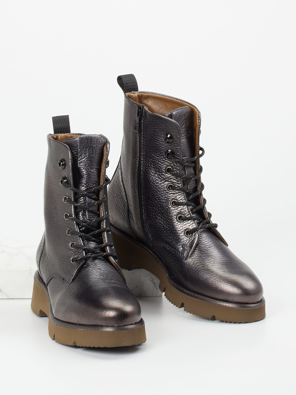 Schnürstiefelette grau 2751429004904