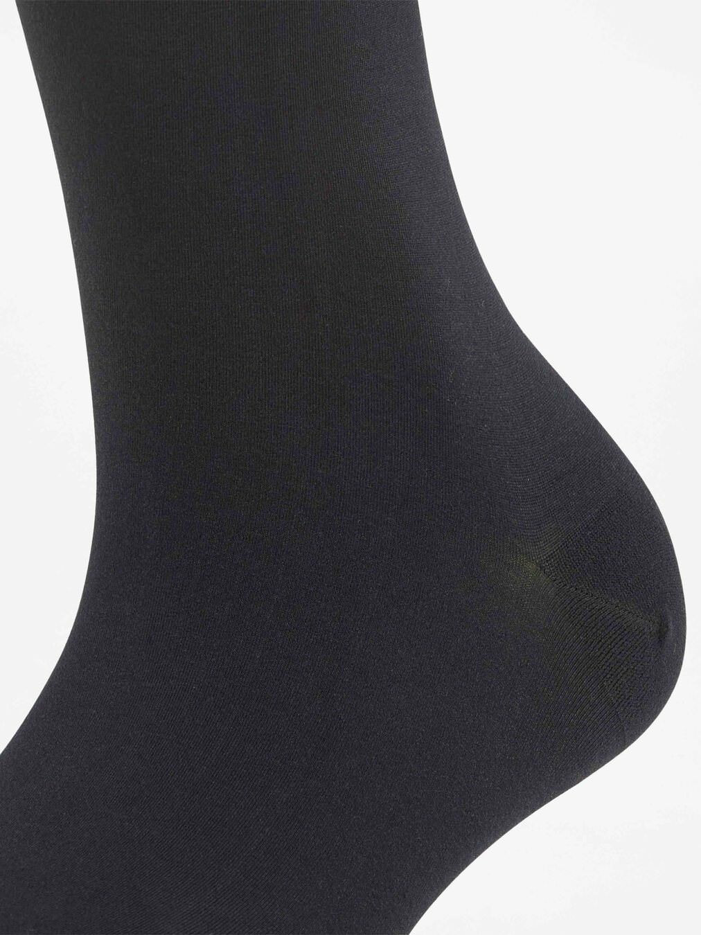 Fine Softness 50 DEN Damen Kniestrümpfe schwarz 9160009000802