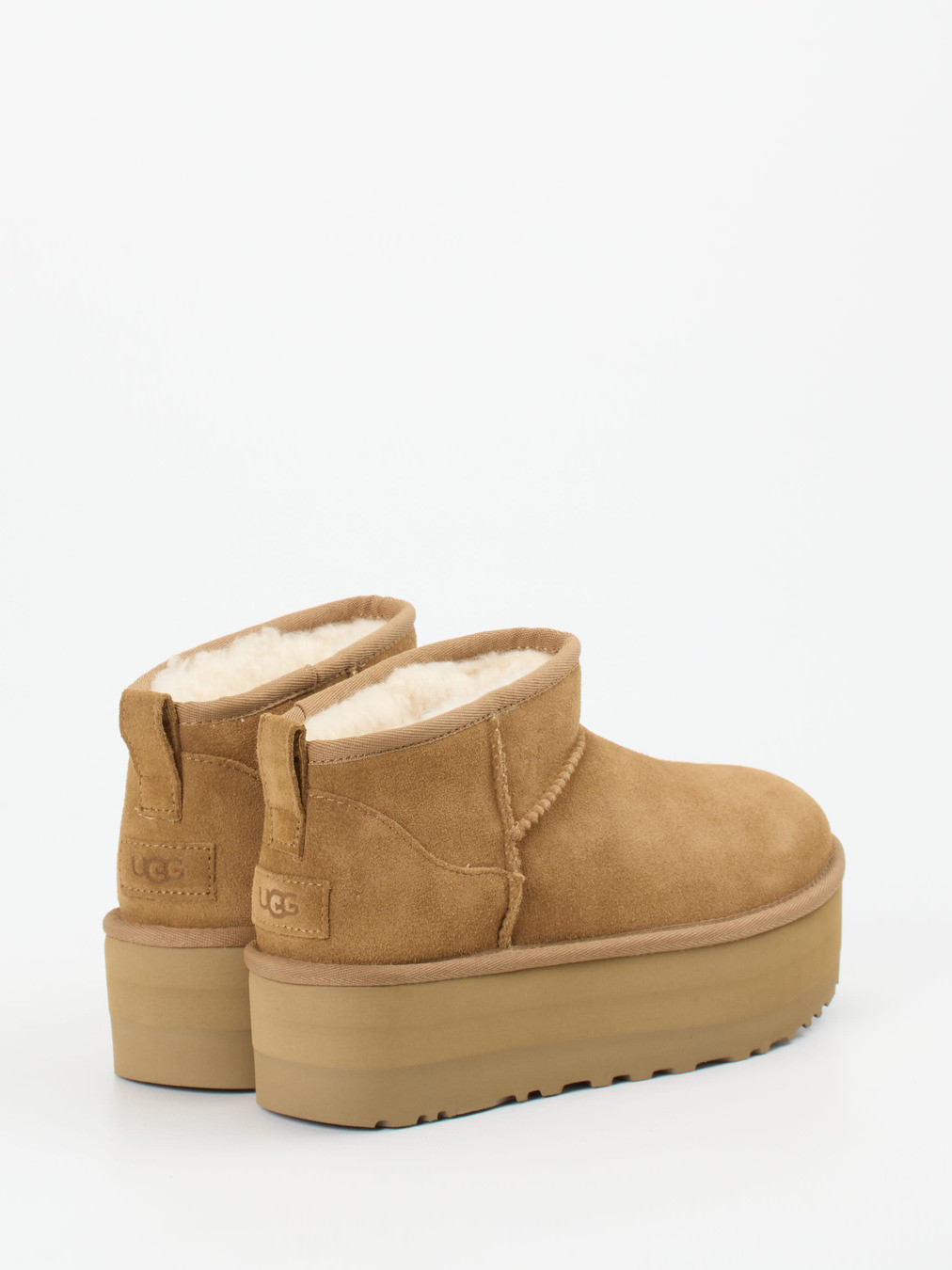 Stiefelette Classic Ultra Mini Platform braun 1813289001403