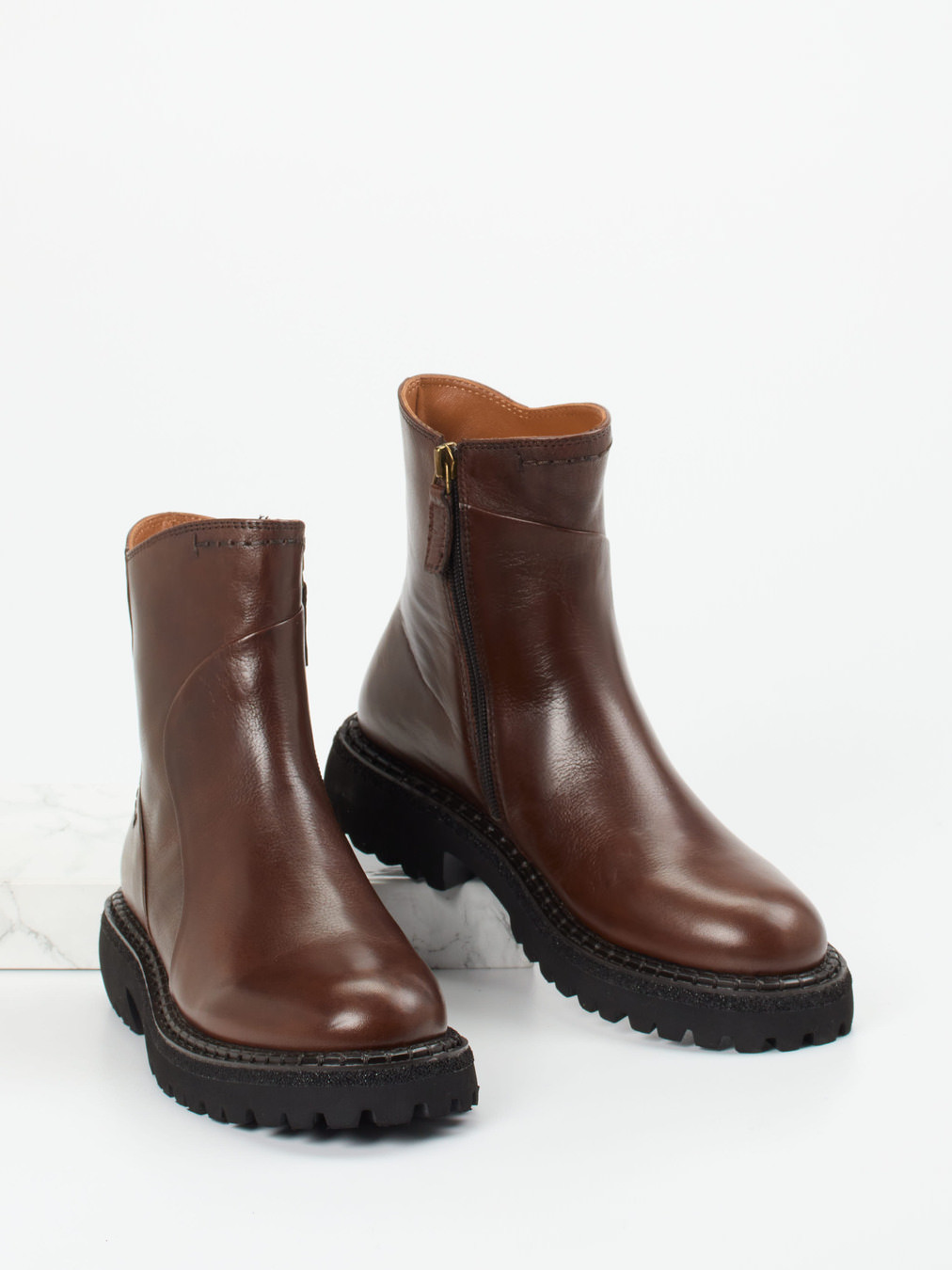 Stiefelette braun 1735209001204