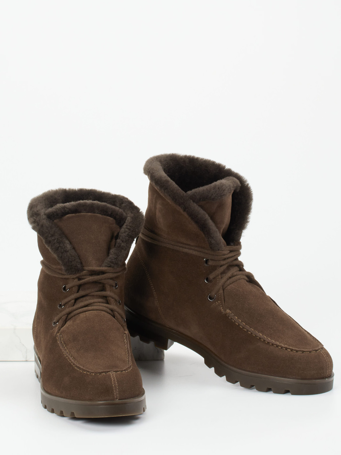 Schnürstiefelette braun 1803209001204