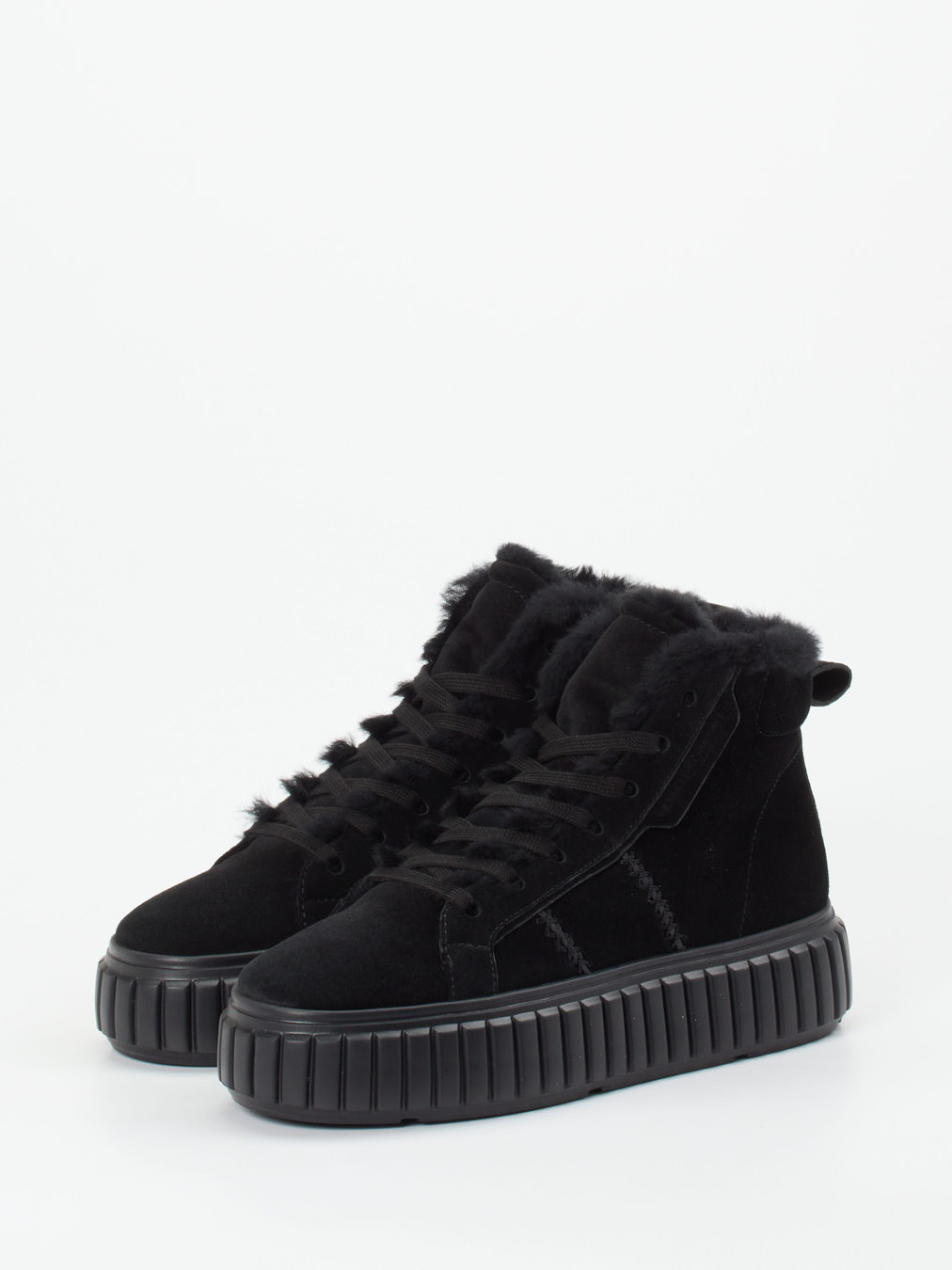 Schnürstiefelette schwarz 1805009001202