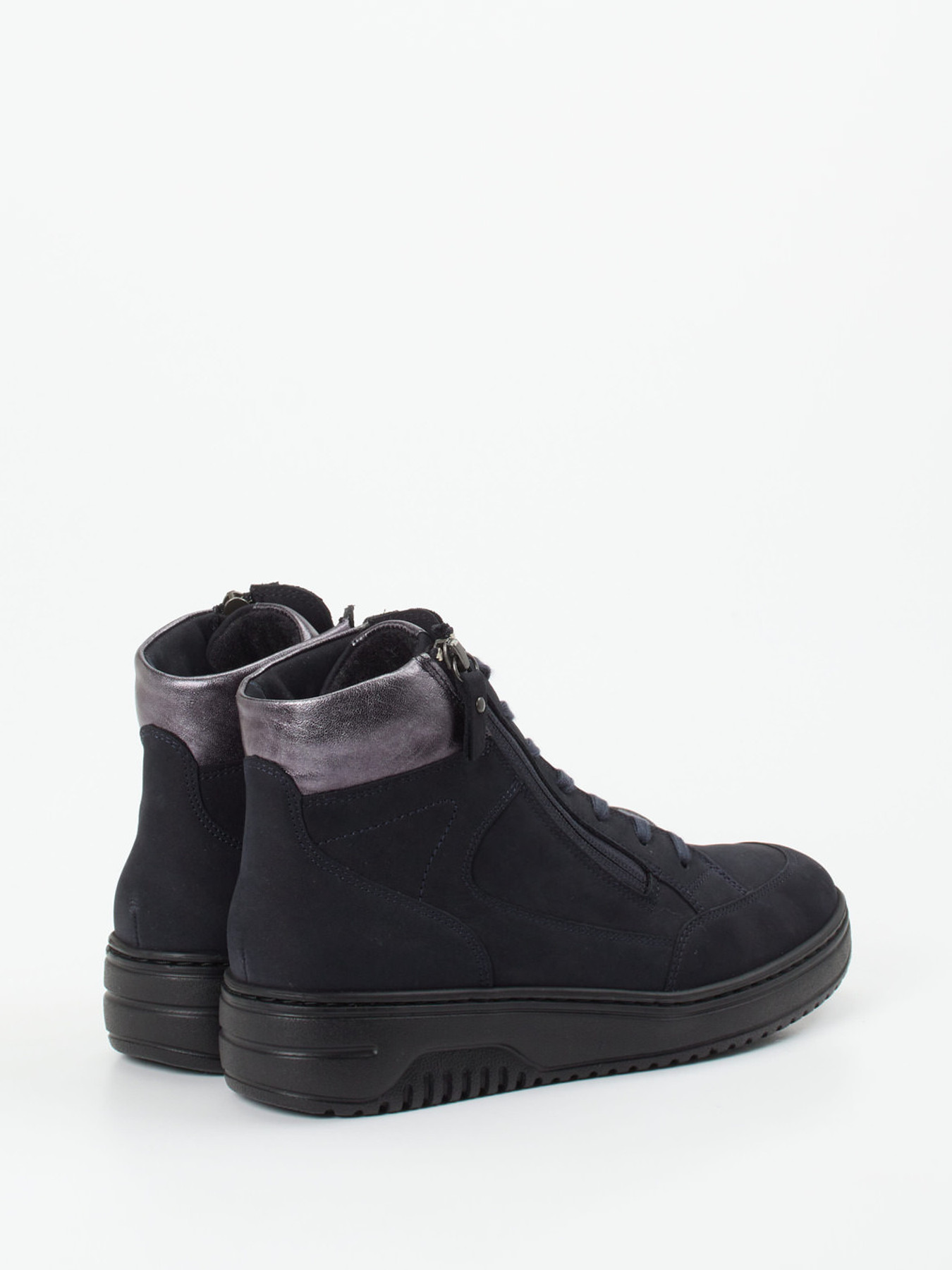 Schnürstiefelette blau 2751109012203