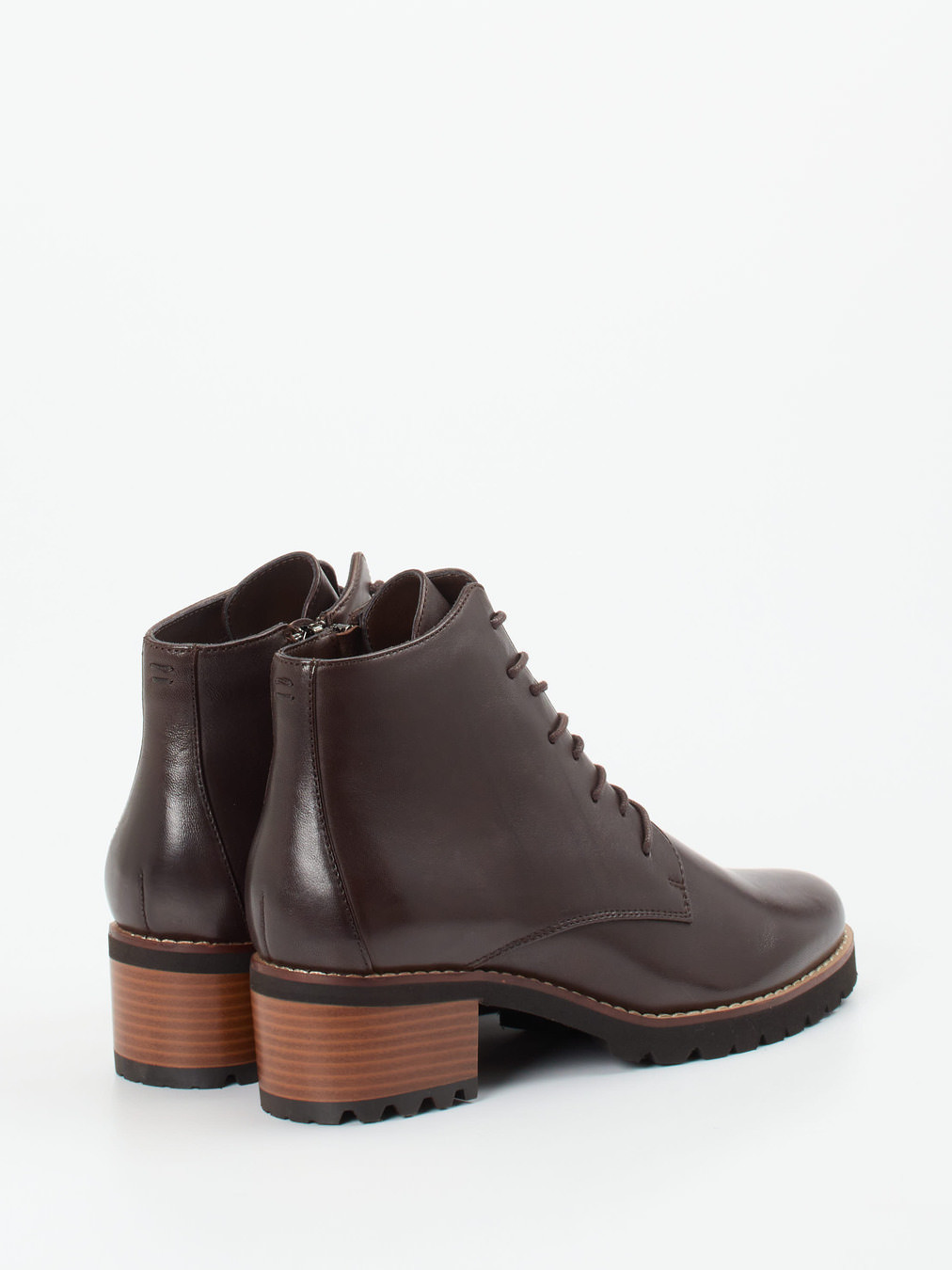 Schnürstiefelette braun 1705209000803