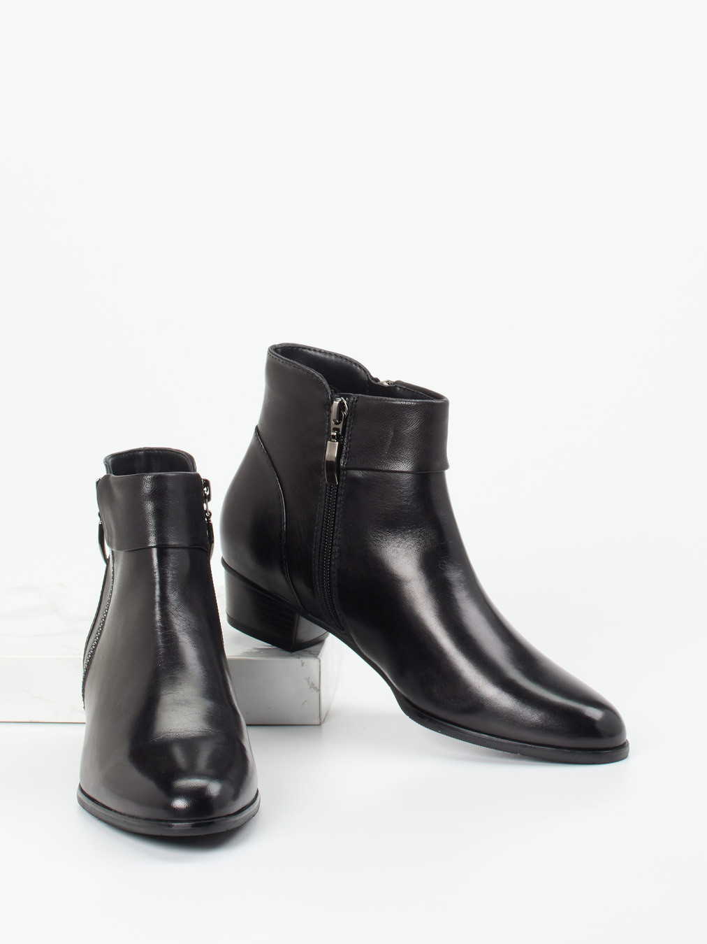 Stiefelette schwarz 1713009037304