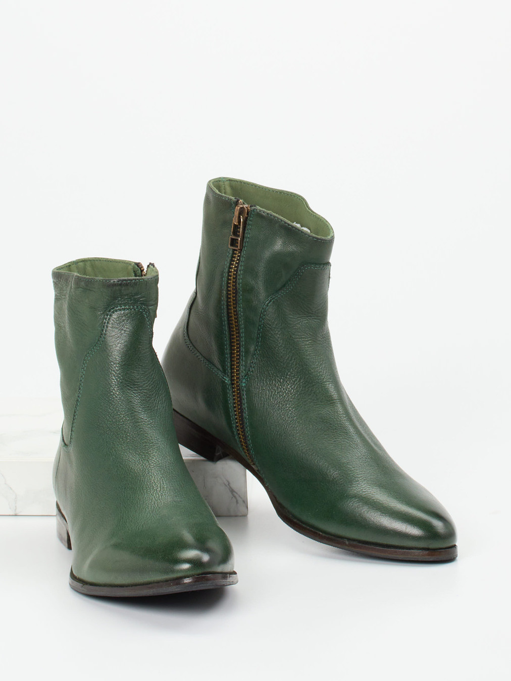 Stiefelette grün 1710659000204