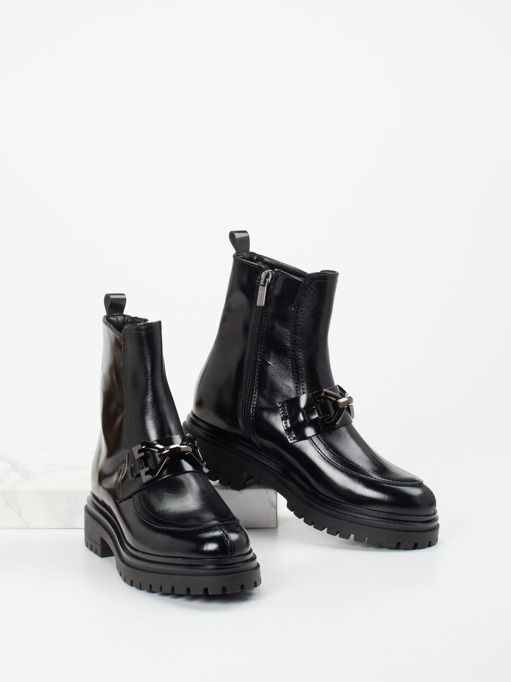 Stiefelette schwarz 1733009022204