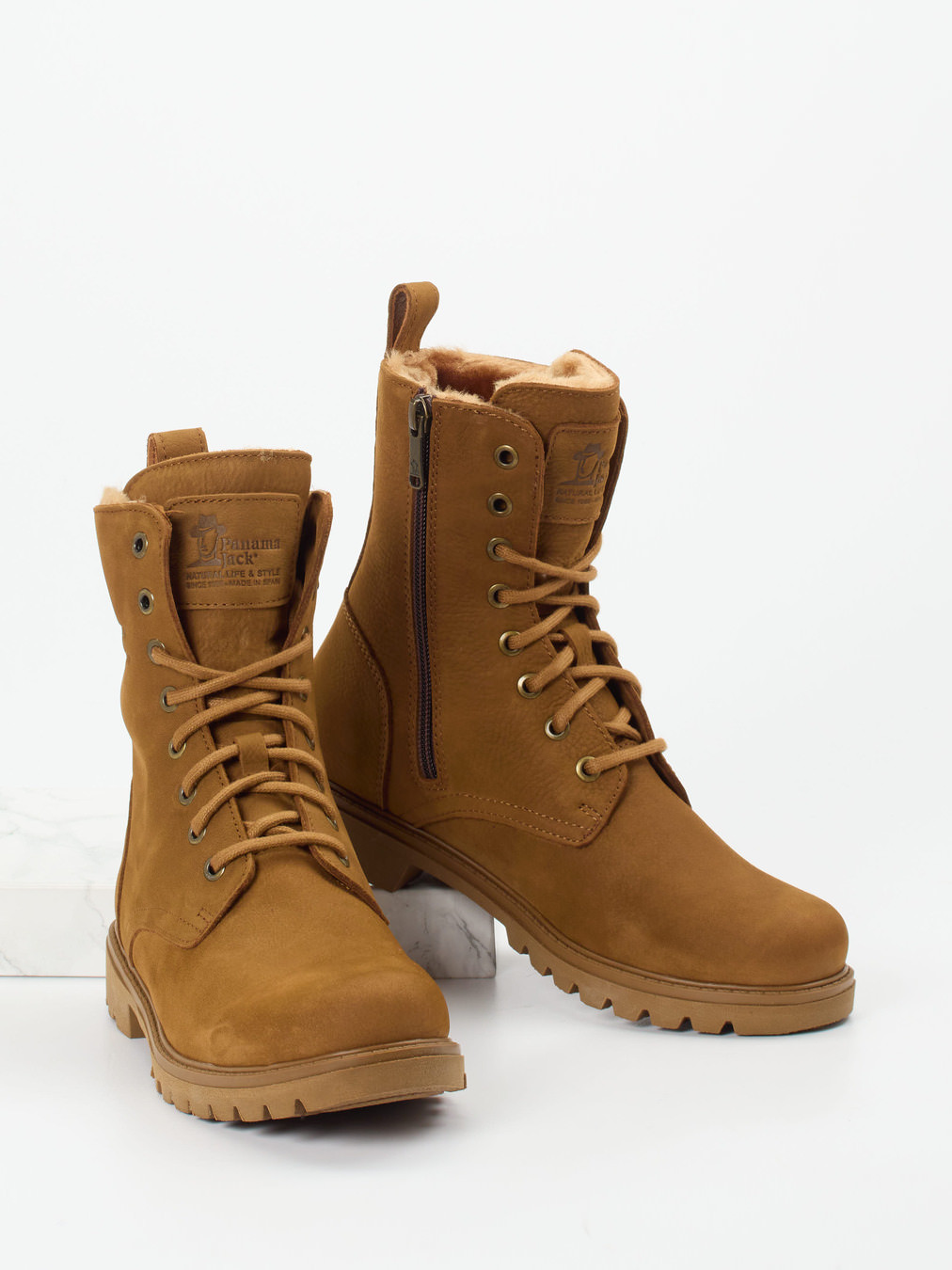 Schnürstiefelette braun 1823289001204