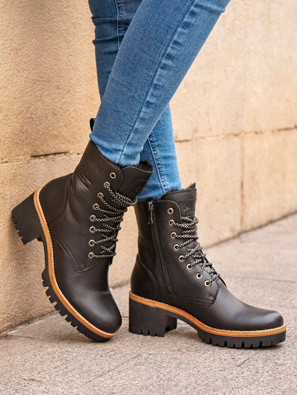 Schnürstiefelette Padma Igloo B1 schwarz 1827009000602