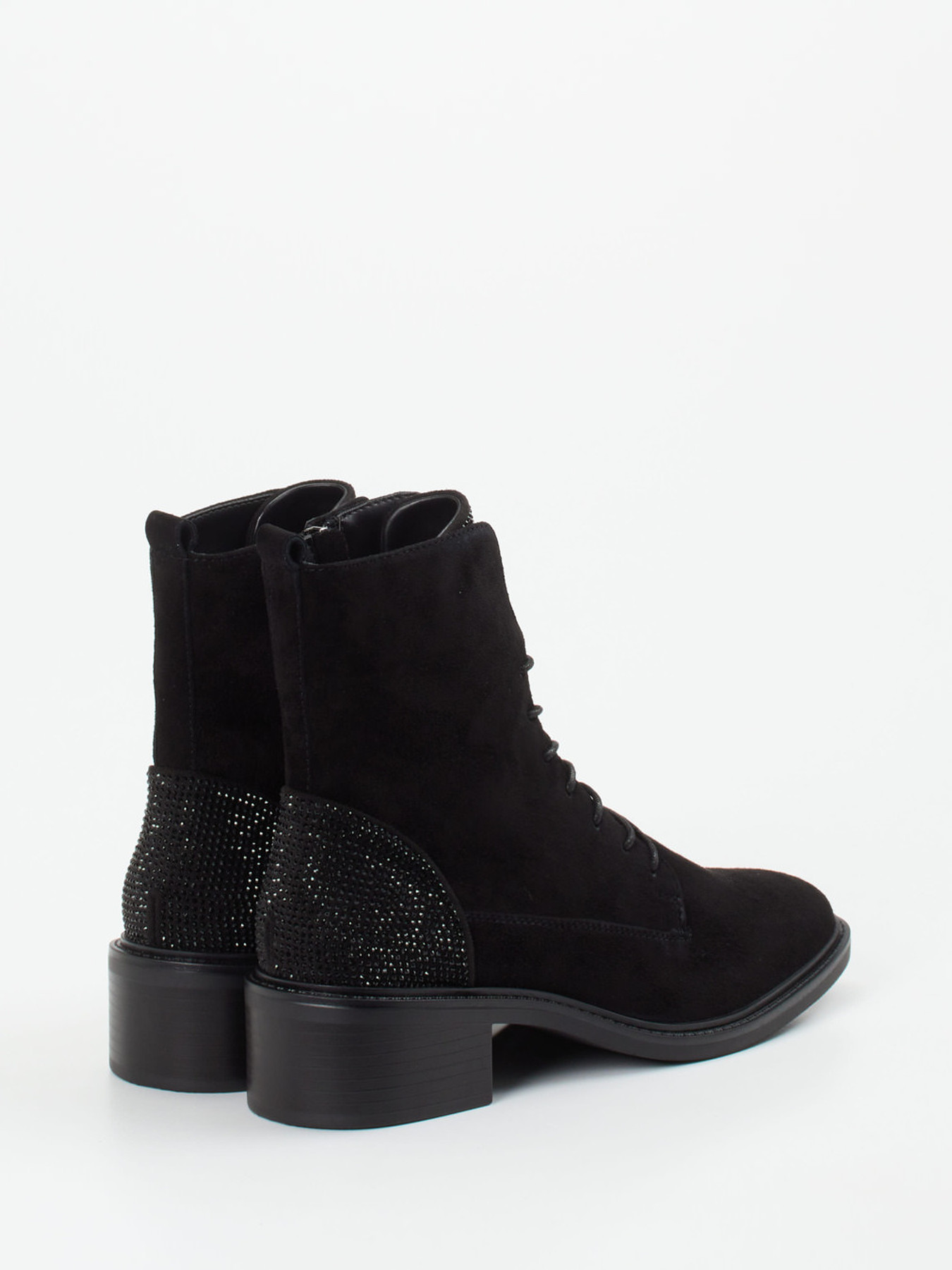 Schnürstiefelette schwarz 1725009010103