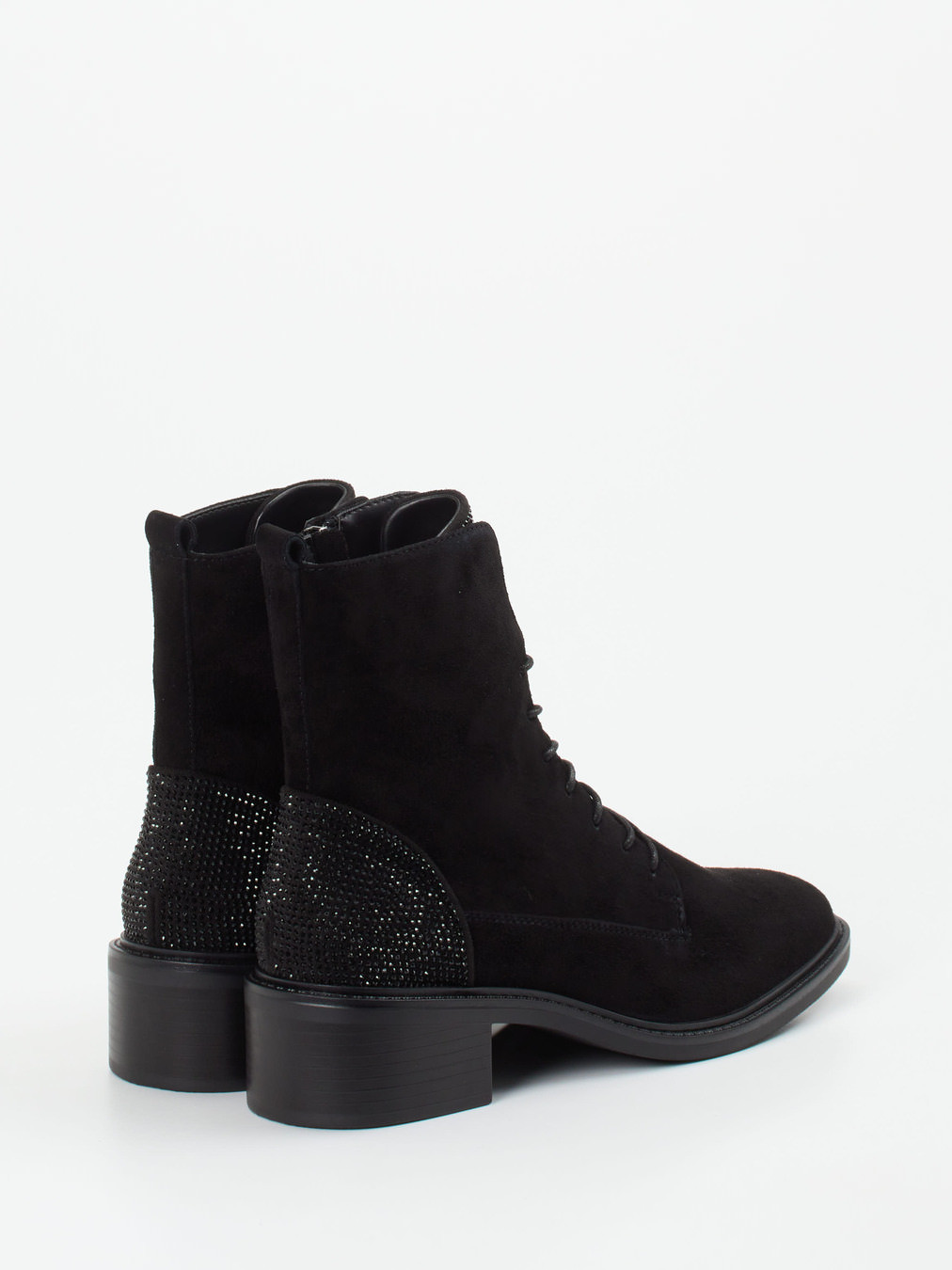 Schnürstiefelette schwarz 1725009010103